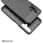 Linha dupla de efeito Honor 20 Lychee Case Lychee