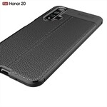 Linha dupla de efeito Honor 20 Lychee Case Lychee