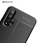 Linha dupla de efeito Honor 20 Lychee Case Lychee