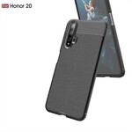 Linha dupla de efeito Honor 20 Lychee Case Lychee