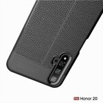 Linha dupla de efeito Honor 20 Lychee Case Lychee