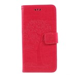 Samsung Galaxy A10 Capa para Árvores e Corujas