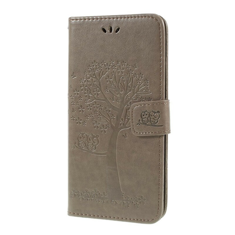 Samsung Galaxy A10 Tree and Owl Strap Case