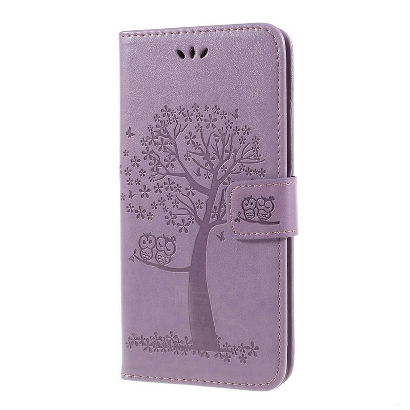 Samsung Galaxy A10 Capa para Árvores e Corujas Samsung Galaxy A10 Capa para Árvores e Corujas