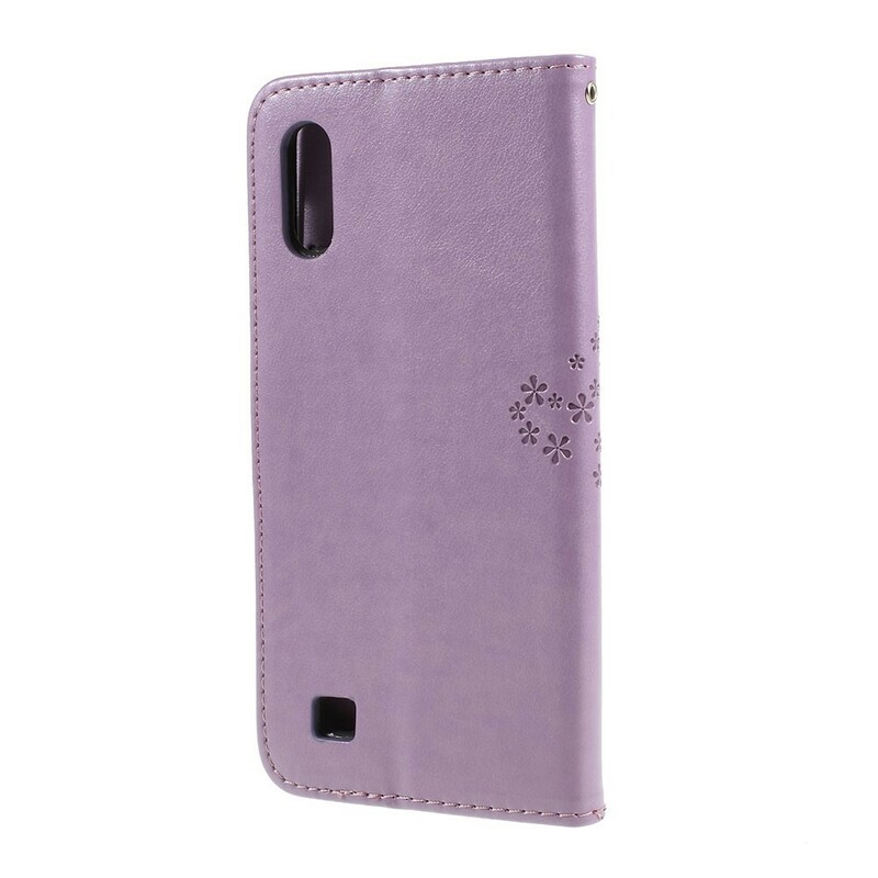 Samsung Galaxy A10 Capa para Árvores e Corujas Samsung Galaxy A10 Capa para Árvores e Corujas