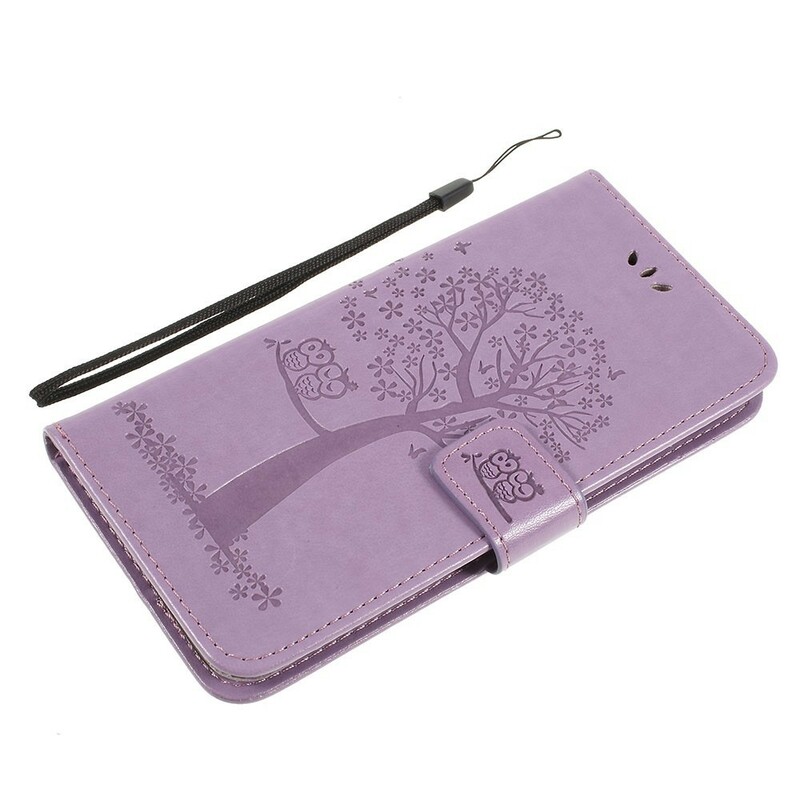 Samsung Galaxy A10 Capa para Árvores e Corujas Samsung Galaxy A10 Capa para Árvores e Corujas