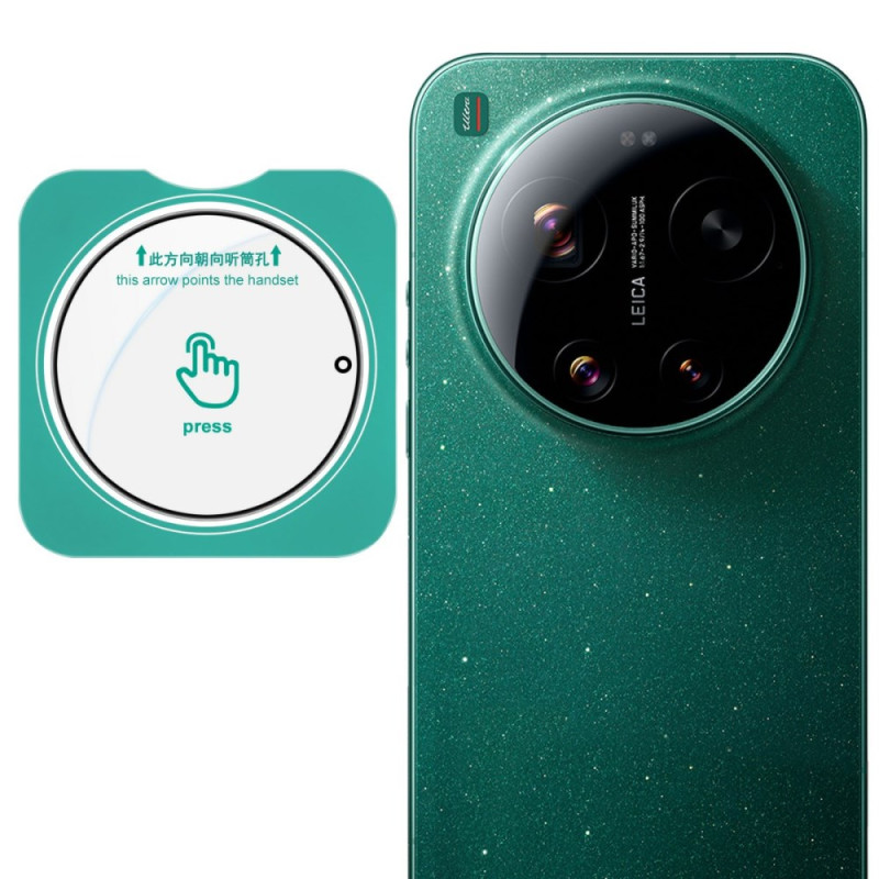Lentille de Protection en Verre Trempé pour Xiaomi 17 Ultra Cadre de Positionnement Automatique