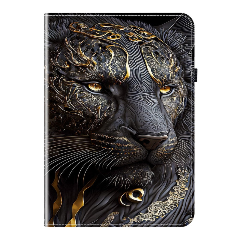 Capa para Lenovo Tab M11 / K11 (11") - TB330 Lion Gold and Black
