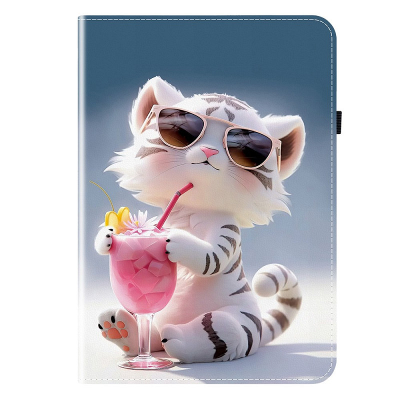 Capa Lenovo Tab M11 / K11 (11") - TB330 Tiger Cartoon