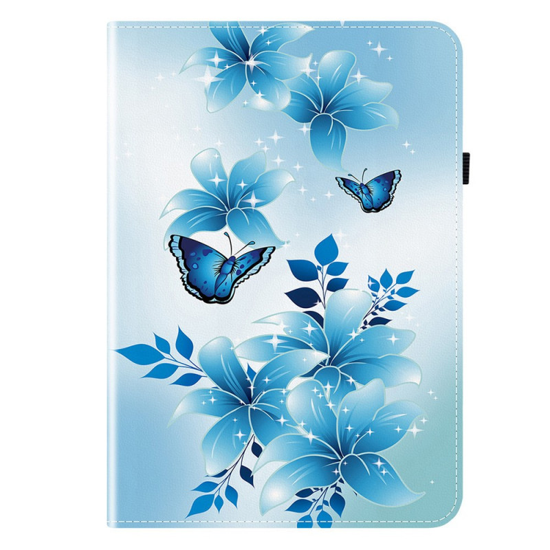 Capa Lenovo Tab M11 / K11 (11") - TB330 Borboletas azuis