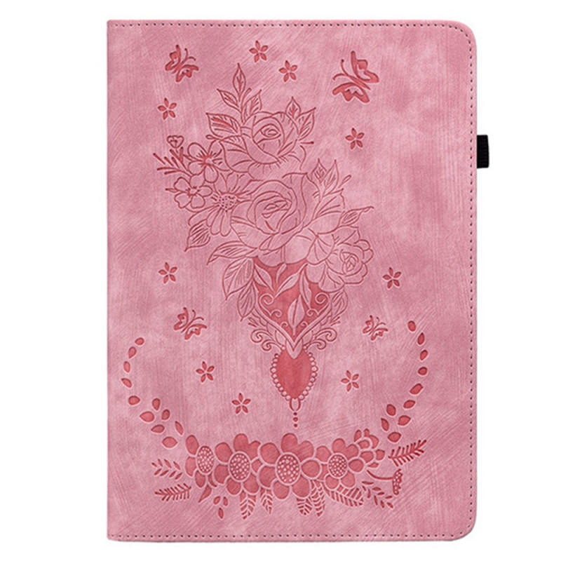 Capa Lenovo Tab M11 / K11 (11") - TB330 Efeito camurça cor-de-rosa