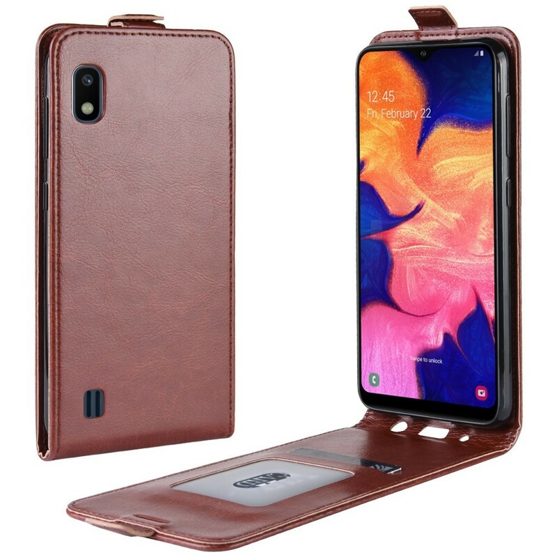 Capa de Efeito Couro Dobrável Samsung Galaxy A10