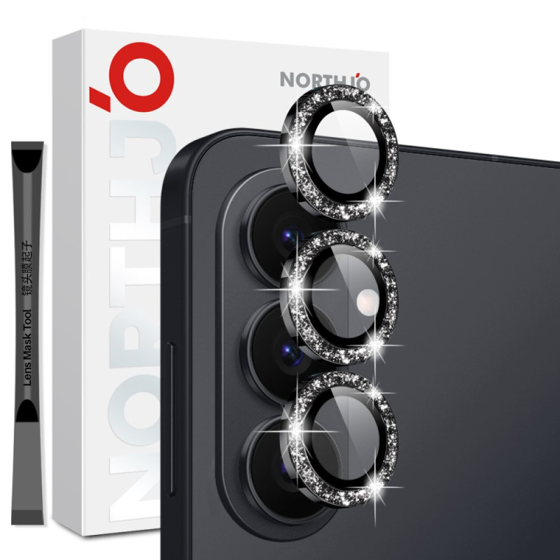 Lentille de Protection pour Samsung Galaxy S26 Métal Pailleté