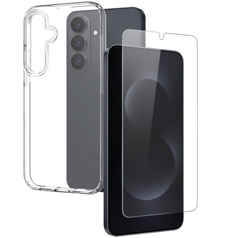 Coque Samsung Galaxy S26 Plus Transparente avec Protecteur Écran
