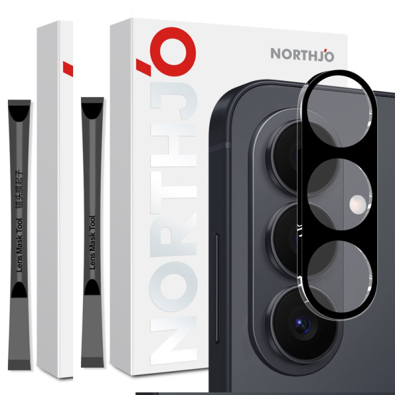 Lentille de Protection en Verre Trempé pour Samsung Galaxy S26 Plus (version noire)