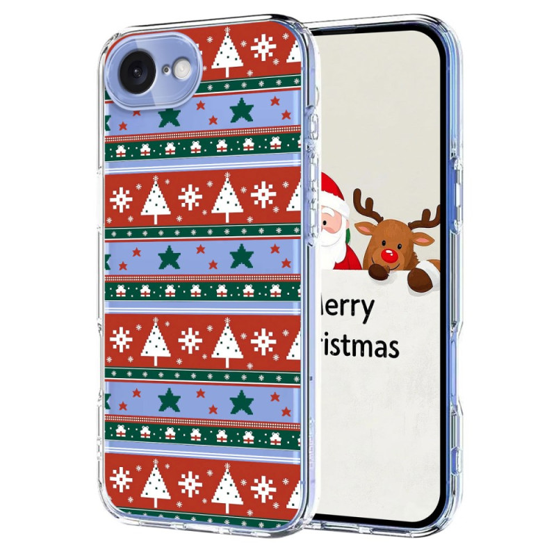 Capa iPhone 17E / 16E design de Natal