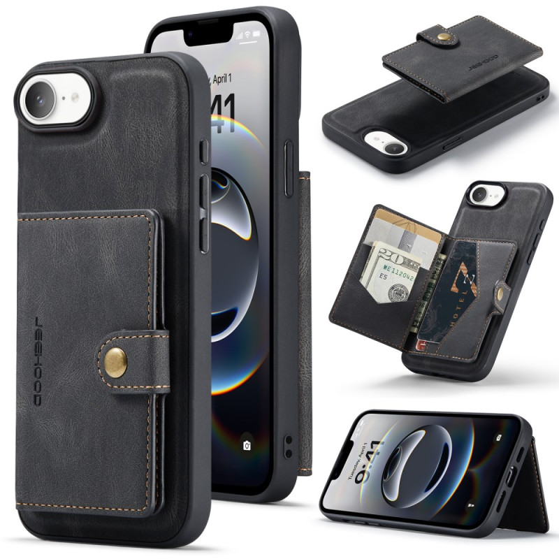 Capa para cartão magnético para iPhone 17E / 16E JEEHOOD
