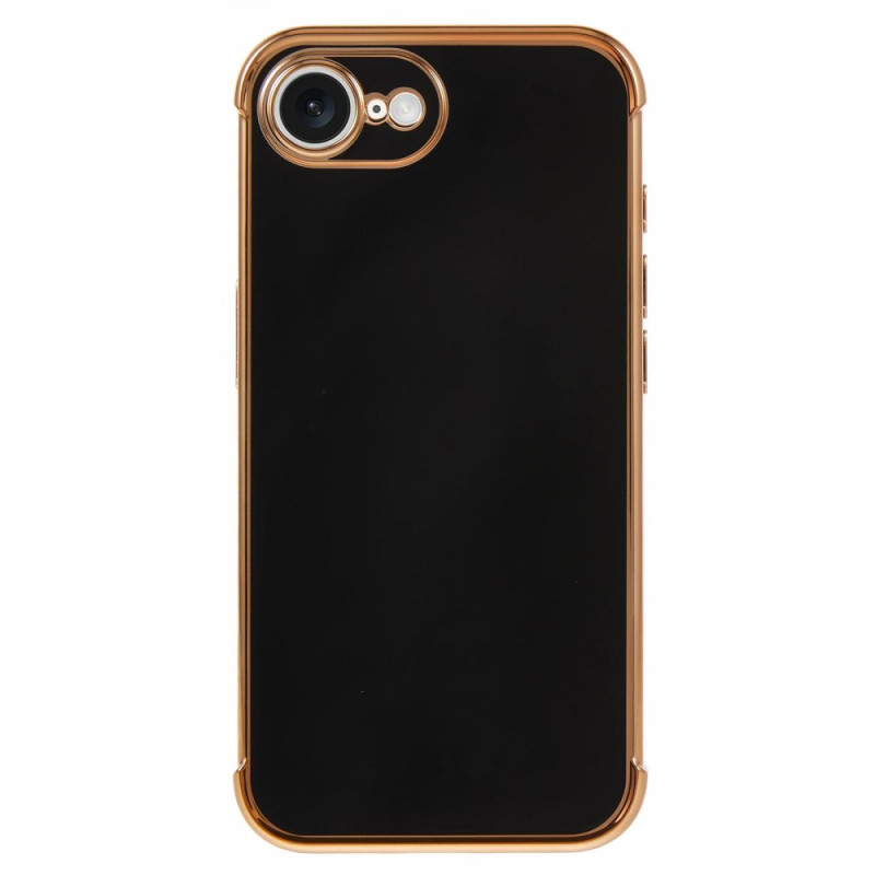 Capa para iPhone 17E / 16E Moldura em TPU eletrolítico