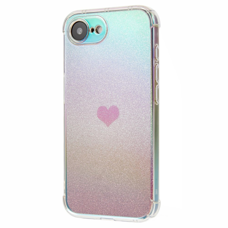 Capa iPhone 17E / 16E Padrão coração brilhante