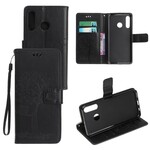 Capa Huawei P Árvore e Corujas com CordÃ£o Smart Z