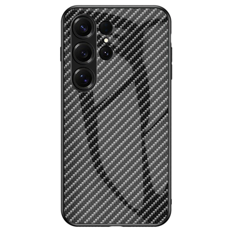 Coque Samsung Galaxy S26 Ultra Verre Trempé Fibre Carbone