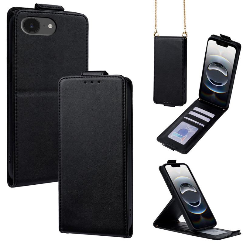 Capa iPhone 17E / 16E Aba vertical e alça para o ombro