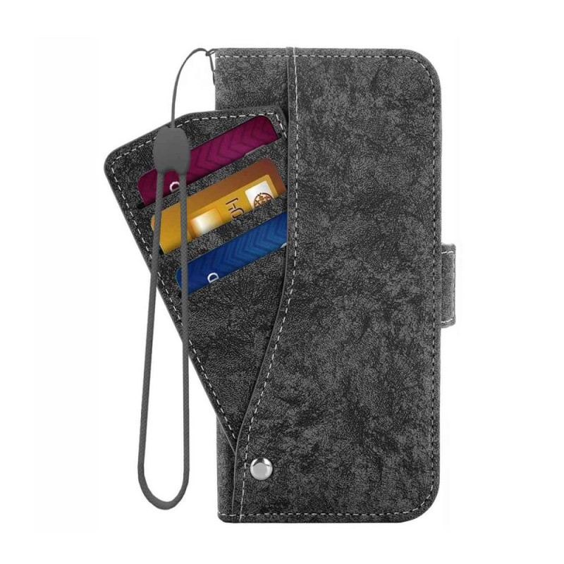 Capa para iPhone 17E / 16E Suporte para cartão rotativo
