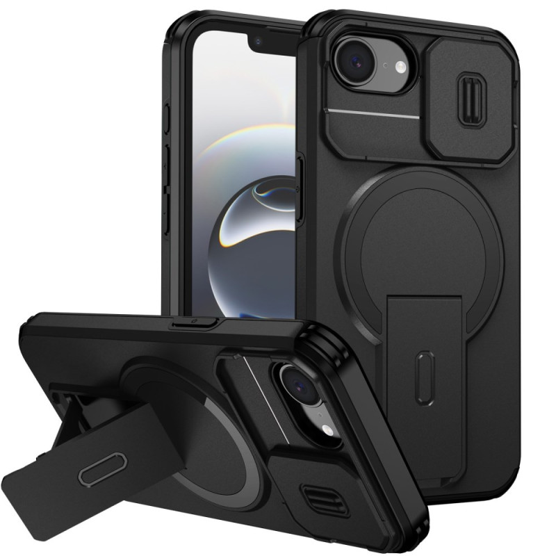 Capa para iPhone 17E / 16E Suporte compatível com MagSafe e tampa da câmara