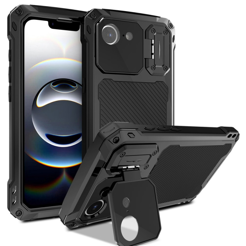 Capa de protecção para lente e suporte de película de vidro temperado para iPhone 17E / 16E