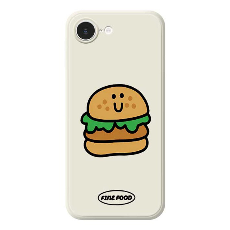 Capa iPhone 17E / 16E Hamburger