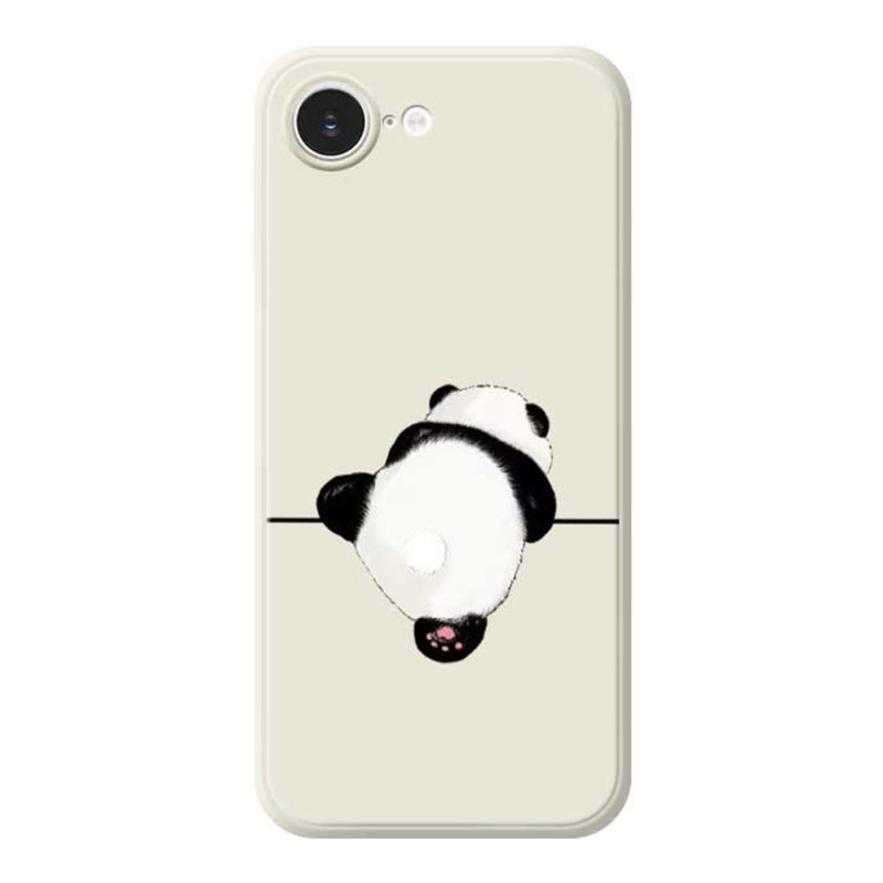 Capa para iPhone 17E / 16E Panda com rebordo reto