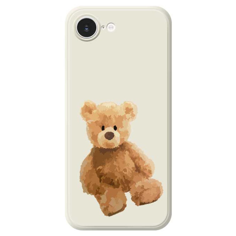 Capa para iPhone 17E / 16E Straight Edge Teddy Bear