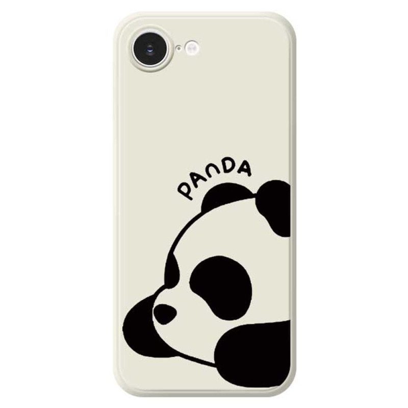 Capa para iPhone 17E / 16E com rebordo reto Panda Graphic