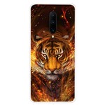 Capa OnePlus 7 Pro Fire Tiger