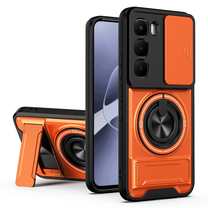 Capa magnética Infinix Hot 60 Pro 4G Suporte e proteção Câmara deslizante
