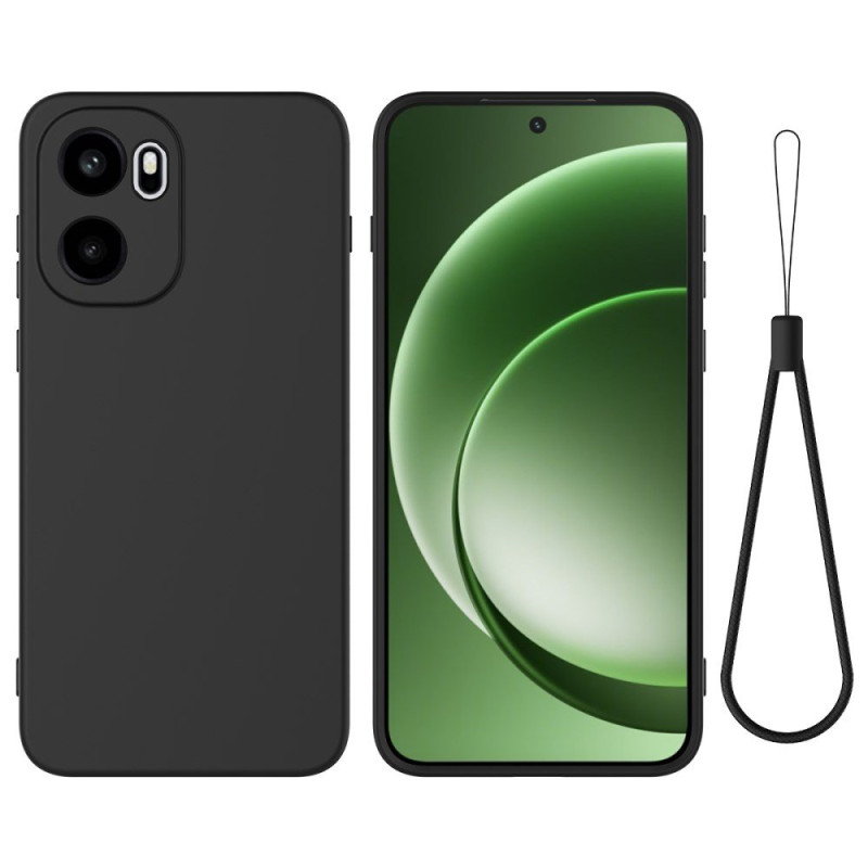 Capa de silicone líquida com cordão para OnePlus 15R
