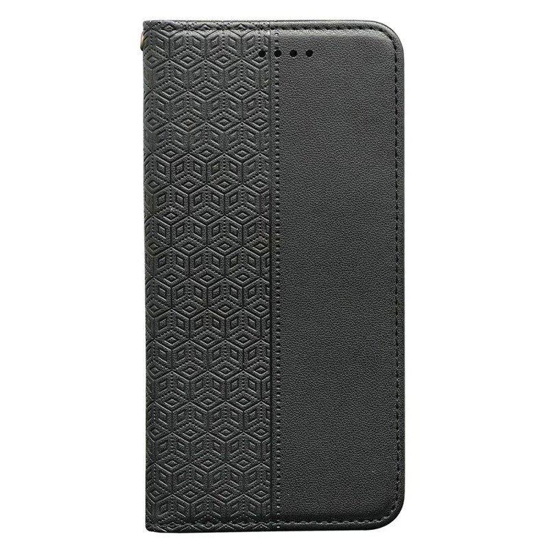 Capa Flip Cover OnePlus 15R padrão Damier com bracelete