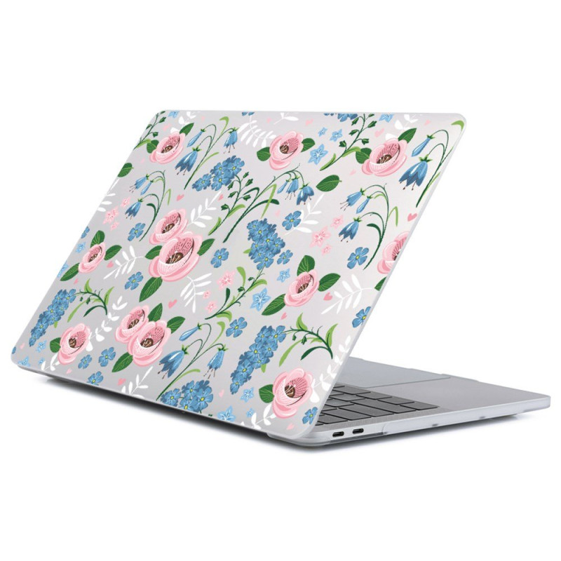 Capa para MacBook Air 13'' (2026) / (2025) / (2024) / (2022) Flores cor-de-rosa