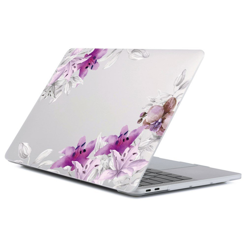 Capa para MacBook Air 13'' (2026) / (2025) / (2024) / (2022) Floral Purple