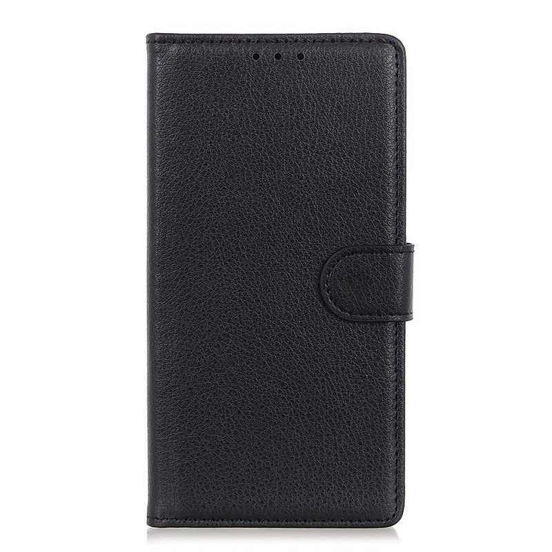 Capa em pele sintética para Motorola Edge 70 Fusion