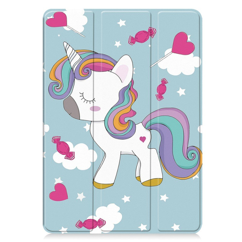 Capa inteligente Samsung Galaxy Tab A11 Plus / A9 Plus Capa com estilo de unicórnio
