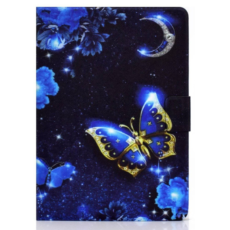 Capa Samsung Galaxy Tab A 10.1 (2016) Borboletas azuis