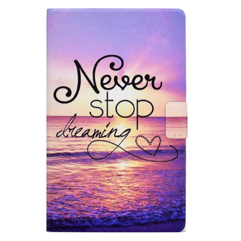 Capa para Samsung Galaxy Tab A 10.1 (2016) Nunca pare de sonhar