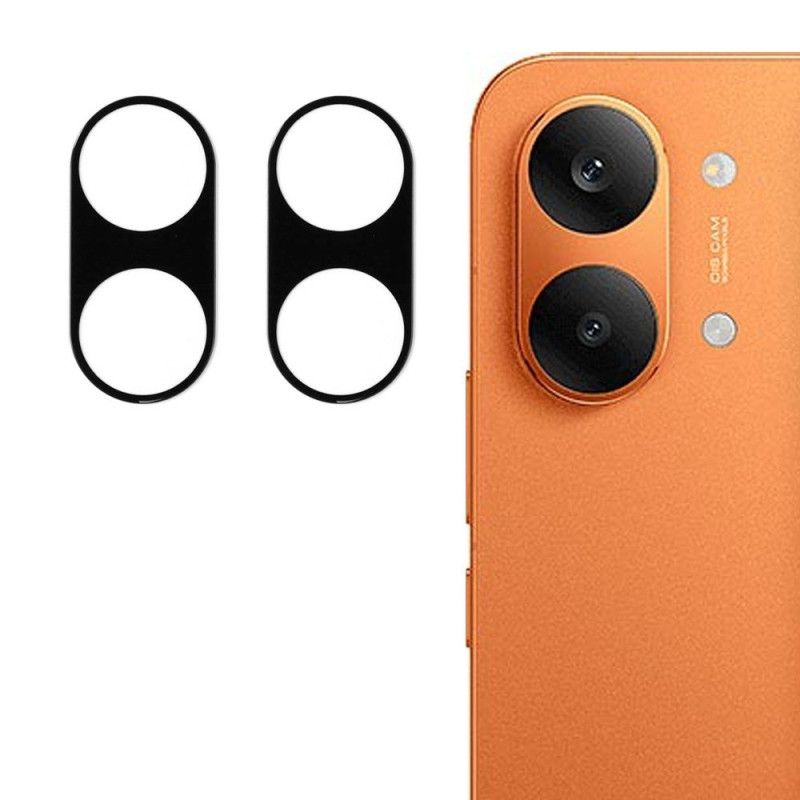 Protecção para lente protetora de vidro temperado para Poco X8 Pro Max 5G (versão preta)