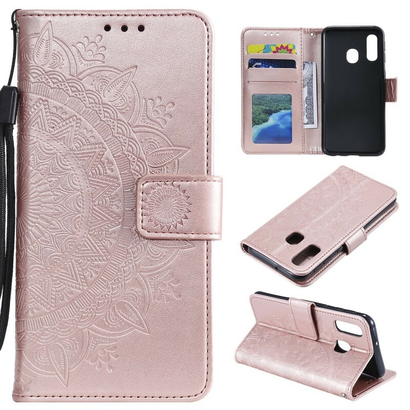Capa Samsung Galaxy A40 Mandala Sun Capa Samsung Galaxy A40 Mandala Sun