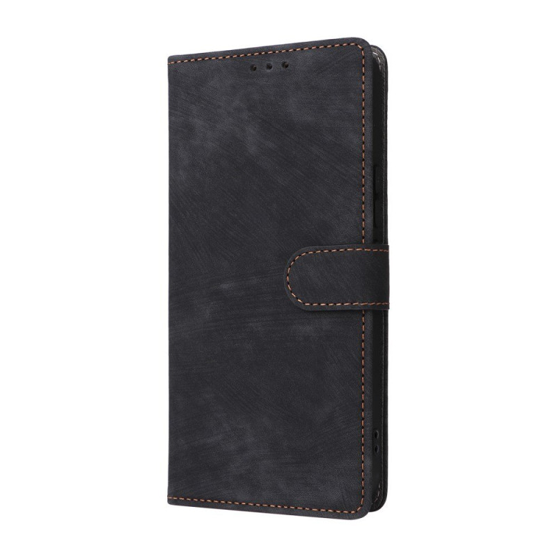 Capa com efeito camurça para o Poco X8 Pro Max 5G com alça (bloqueio RFID)