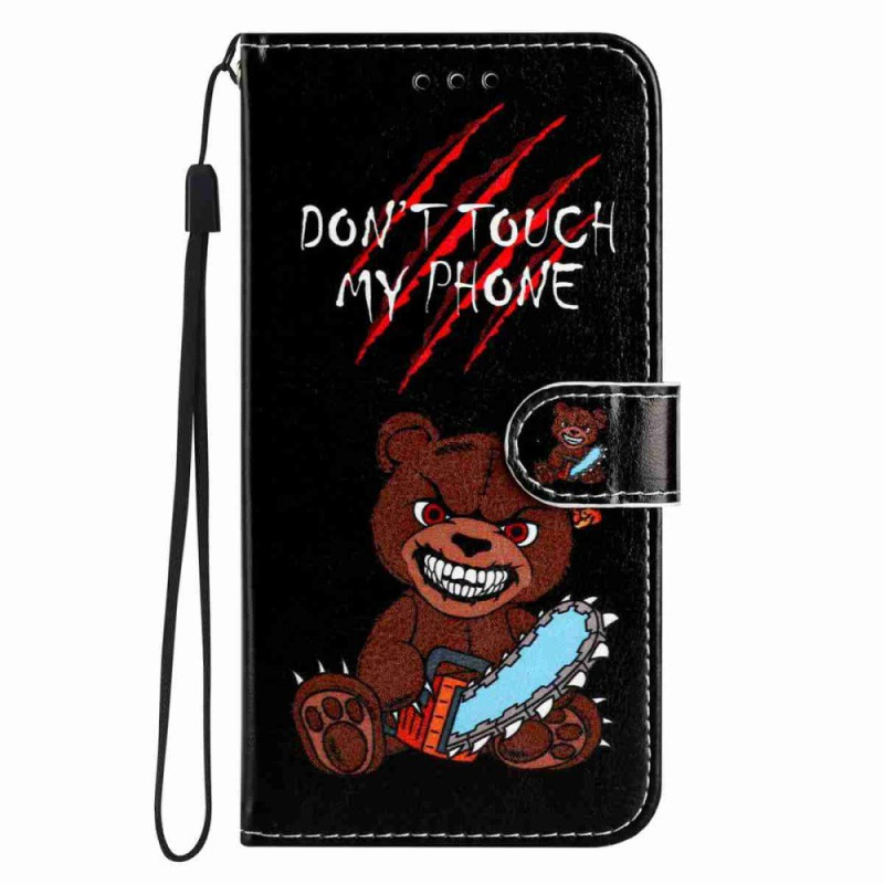 Capa Urso Zangado para Honor 600 Lite