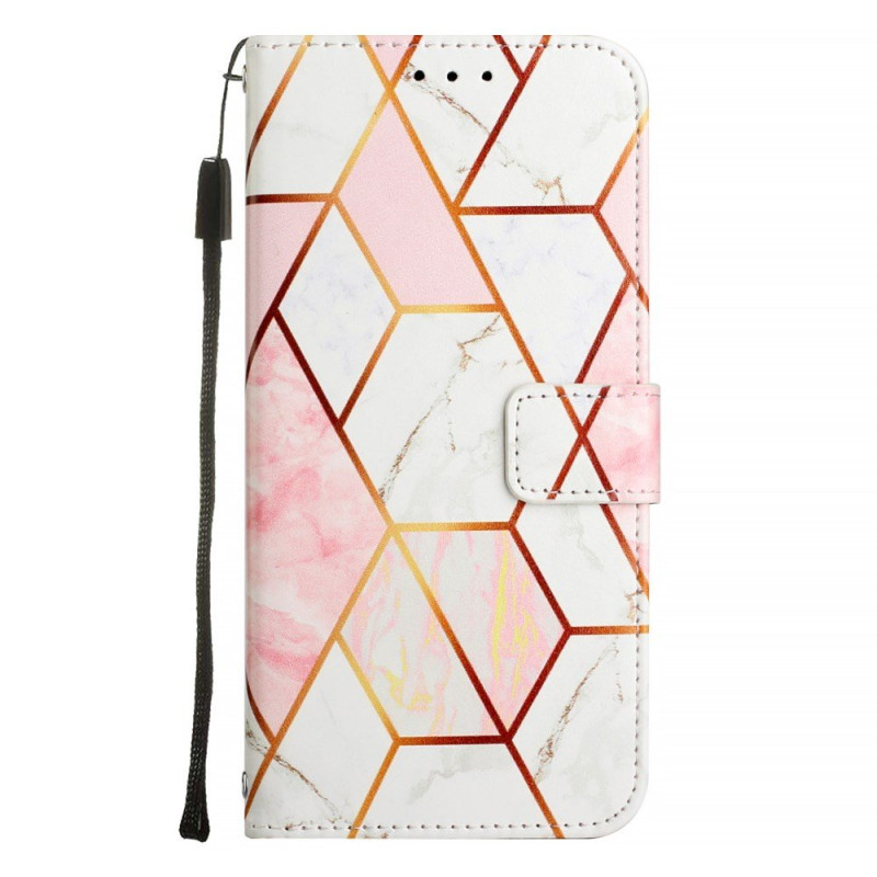 Capa estilo mármore para Honor 600 Lite