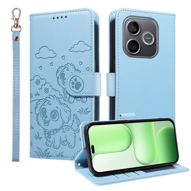 Capa para Honor 600 Lite com motivo de cão (bloqueio RFID)
