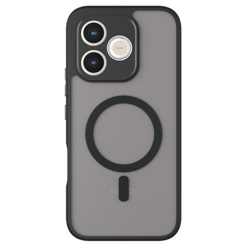 Capa magnética para Honor 600 Lite Preto Transparente Mate